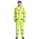 宽迈 道路救援反光雨衣雨裤套装 安全防雨服 300D牛津布/PU涂层/荧光黄套装 L码