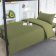 自然巢 军绿色套件被褥套装  0.9米床六件套（五件套+褥子）