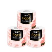 BJ219-10A洁柔牌卫生纸(锦绘芳华有芯)200g4层(10卷装)(商消专供)