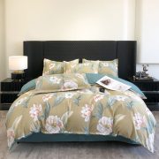 圣之澜 C533 美式田园1.8m床四件套 被套200*230cm 床单230*230cm 枕套48*74