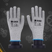象管家 GJC-13PE101 5级HPPE防割手套 灰色 均码 （计价单位：双）