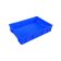 宽迈 塑料收纳盒周转箱 KM-6073  435×290×80mm 蓝色（单位：个）