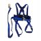 信志连成(XINZHILIANCHENG) 全身式安全带两米缓冲绳宽护腰 蓝色 蓝色 2米