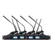 欧尼特（ONITER）NT-804M 一拖四无线会议话筒 黑色