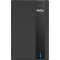 朗科 K331 畅享高速安全加密移动硬盘 2TB 磨砂塑胶款 USB3.0 2.5英寸 黑色