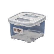 富诚行 透明食品留样盒 250ml 单格*10